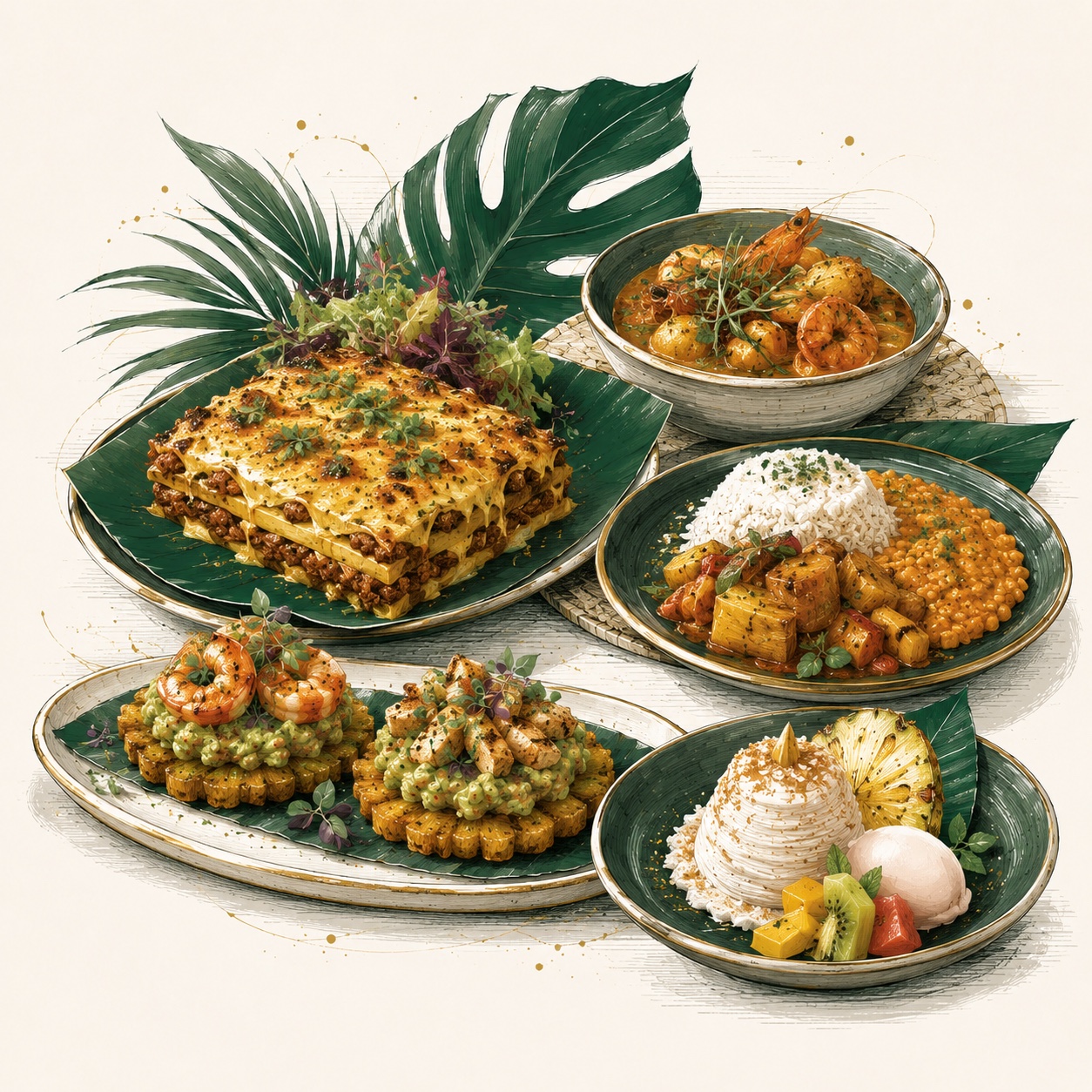 Menu Créole